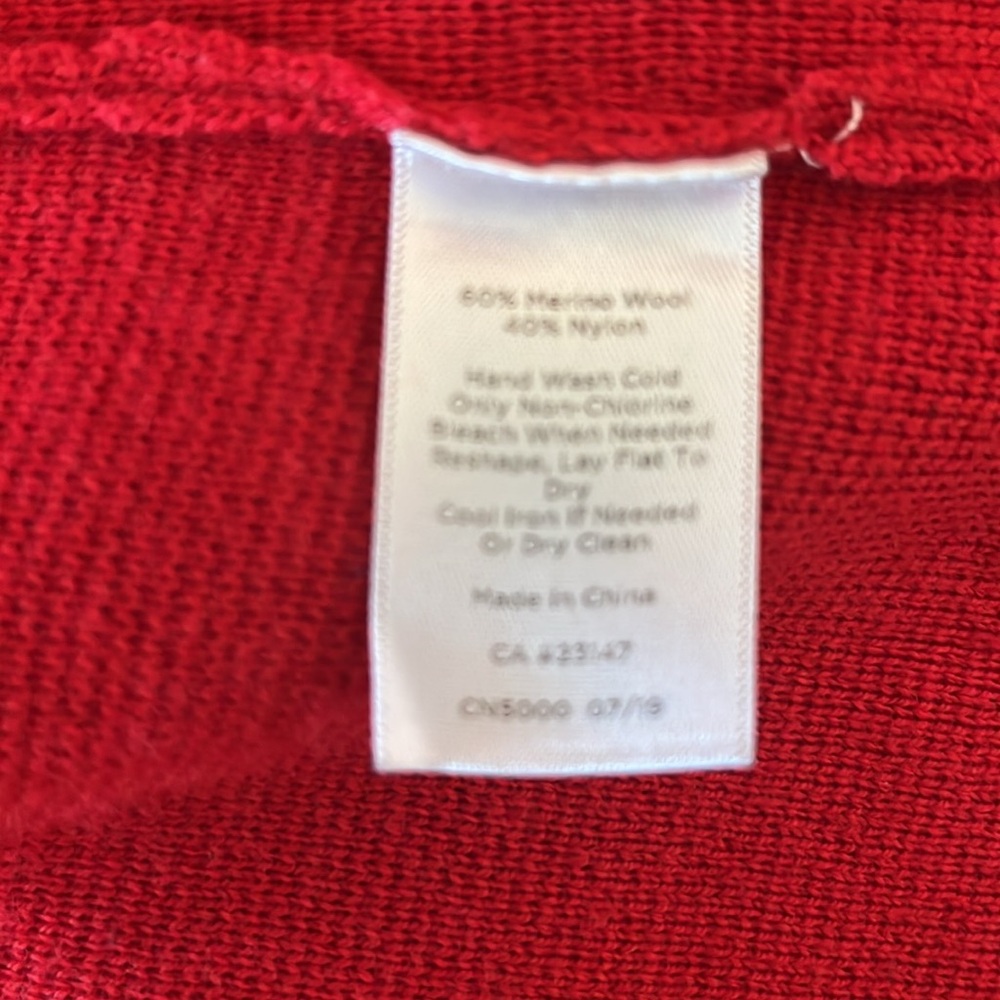 Talbots Wool Blend Open Cardigan - Picture 6 of 6